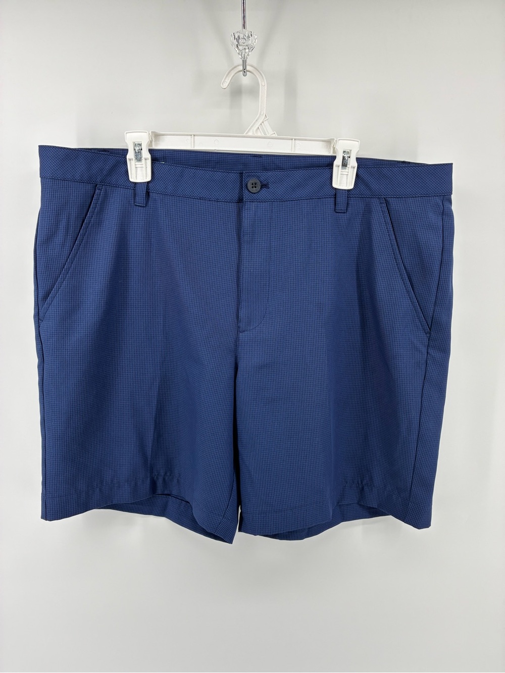 Izod Golf Athletic Outdoor Men's Blue Performance Shorts